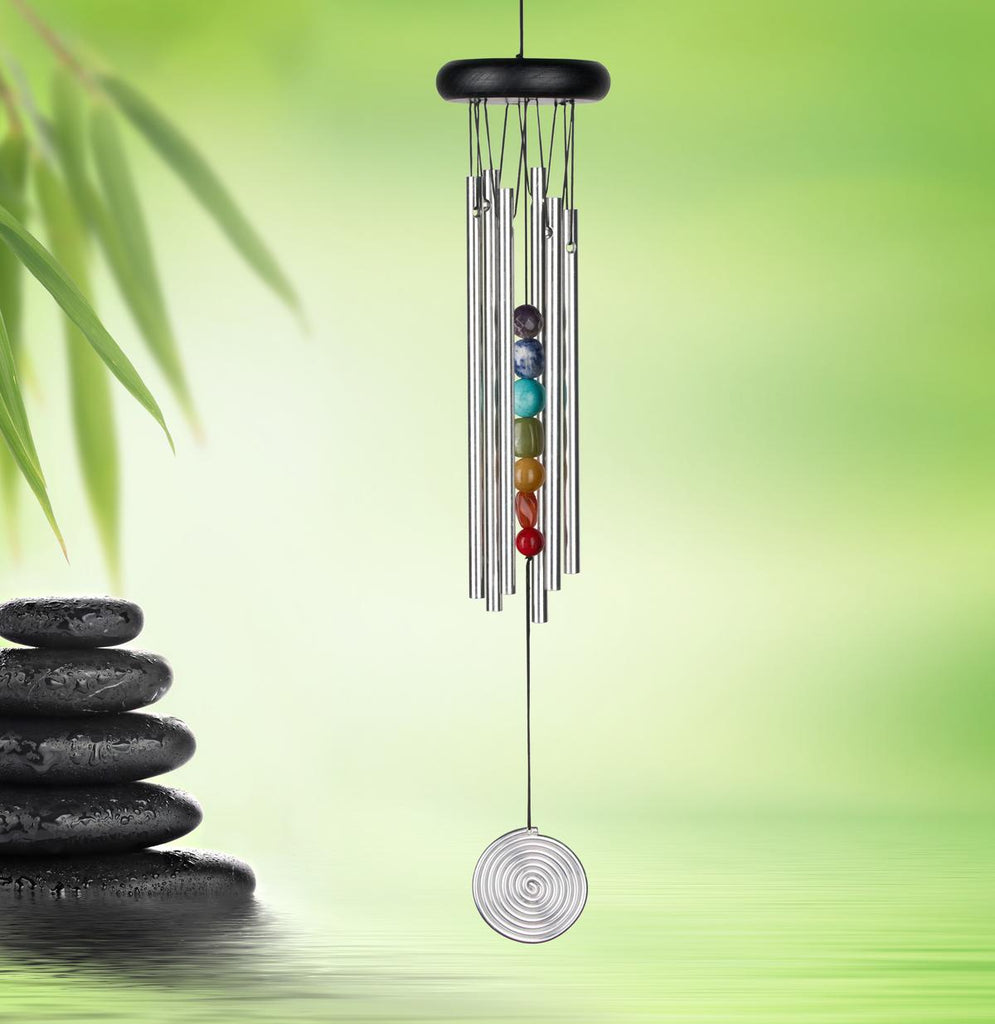 Discover Tranquility with Woodstock Chakra Chimes