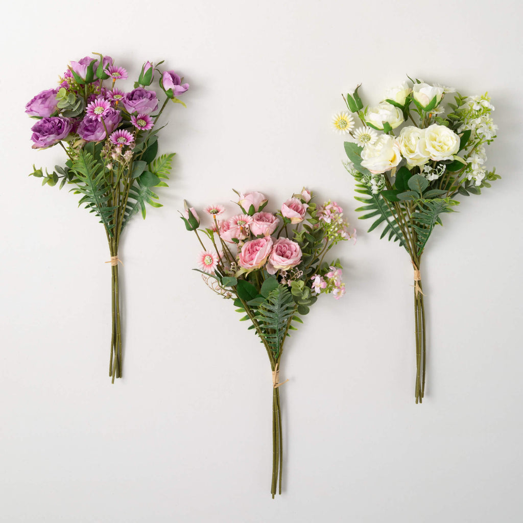 Mixed Floral Foliage Bouquets 