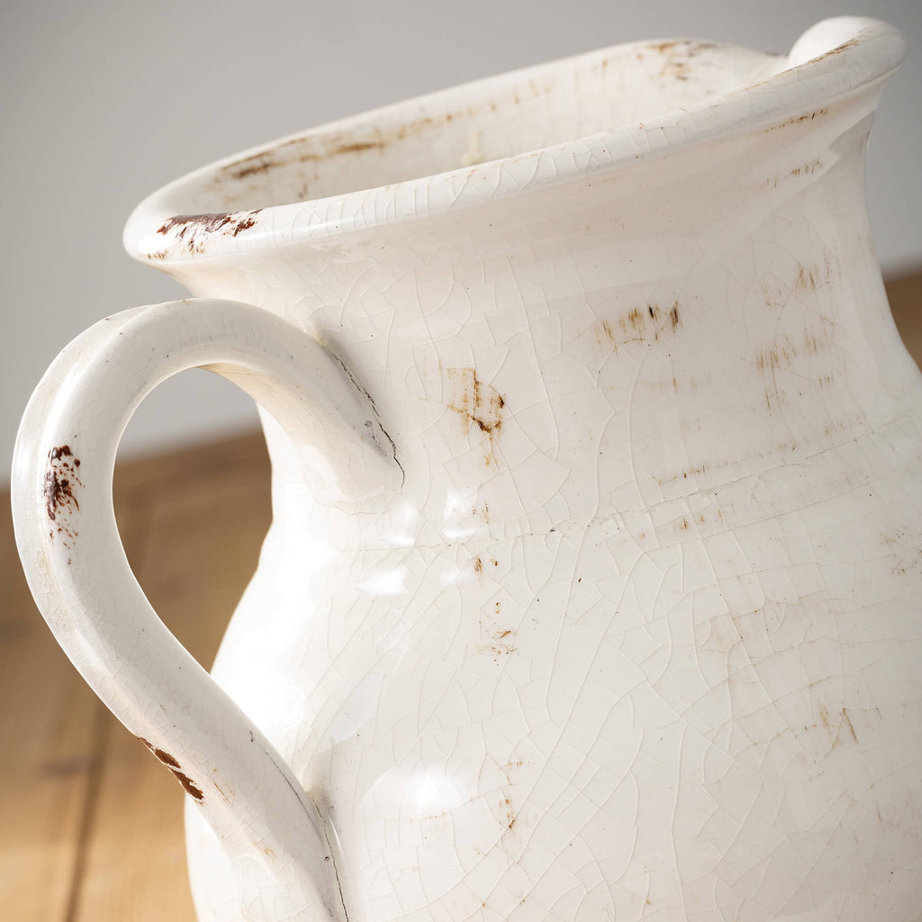 Glazed Ceramic Pitcher        