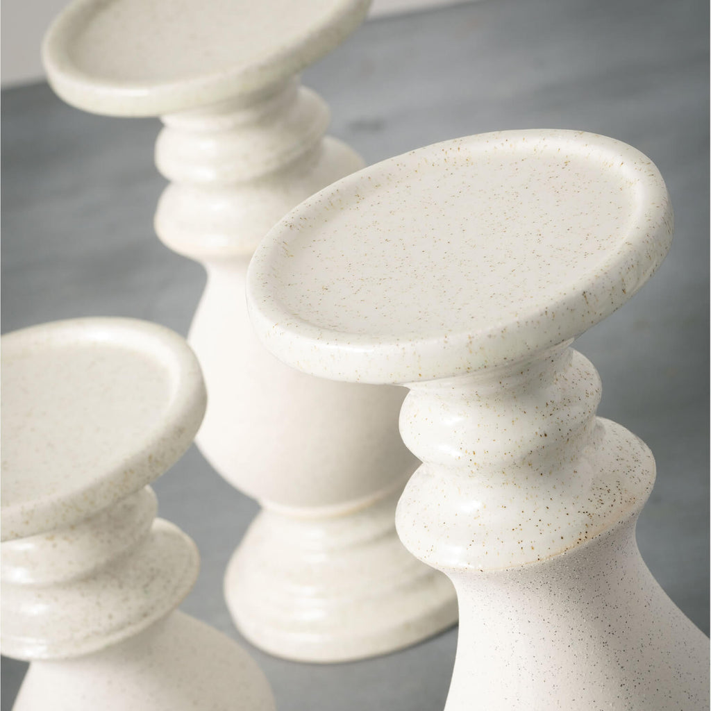 Pillar Candle Holder Set Of 3 