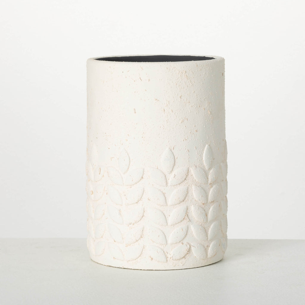 Modern Leaf Tall Cream Pot    