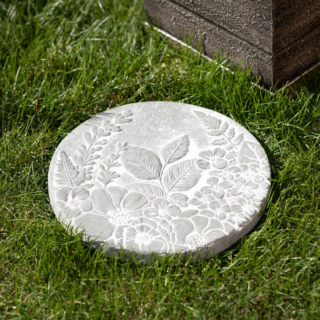 Floral Stepping Stone         