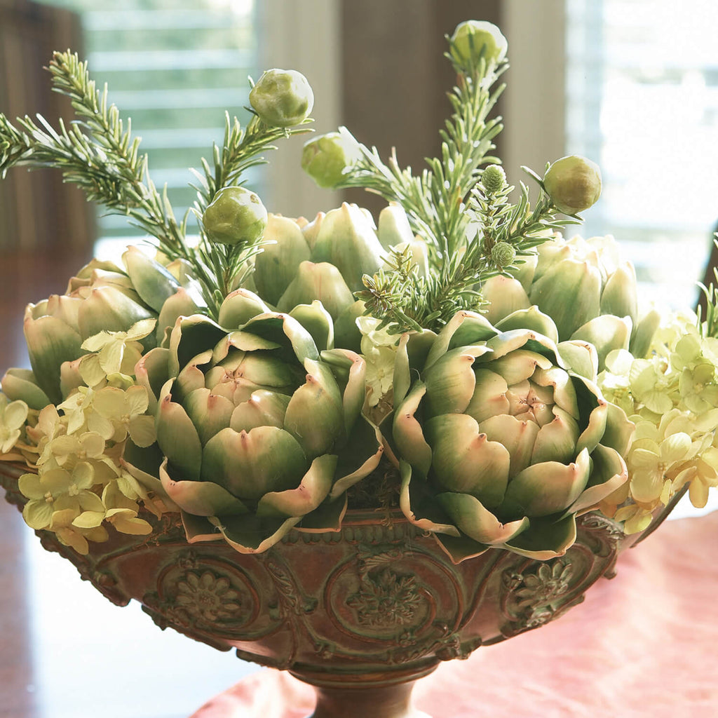 Faux Decorative Artichoke     