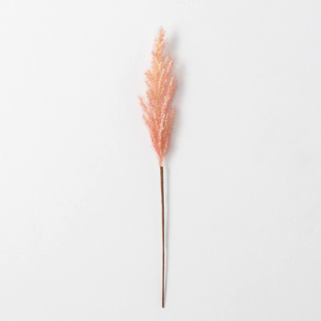 Faux Dried Salmon-Peach Plume 