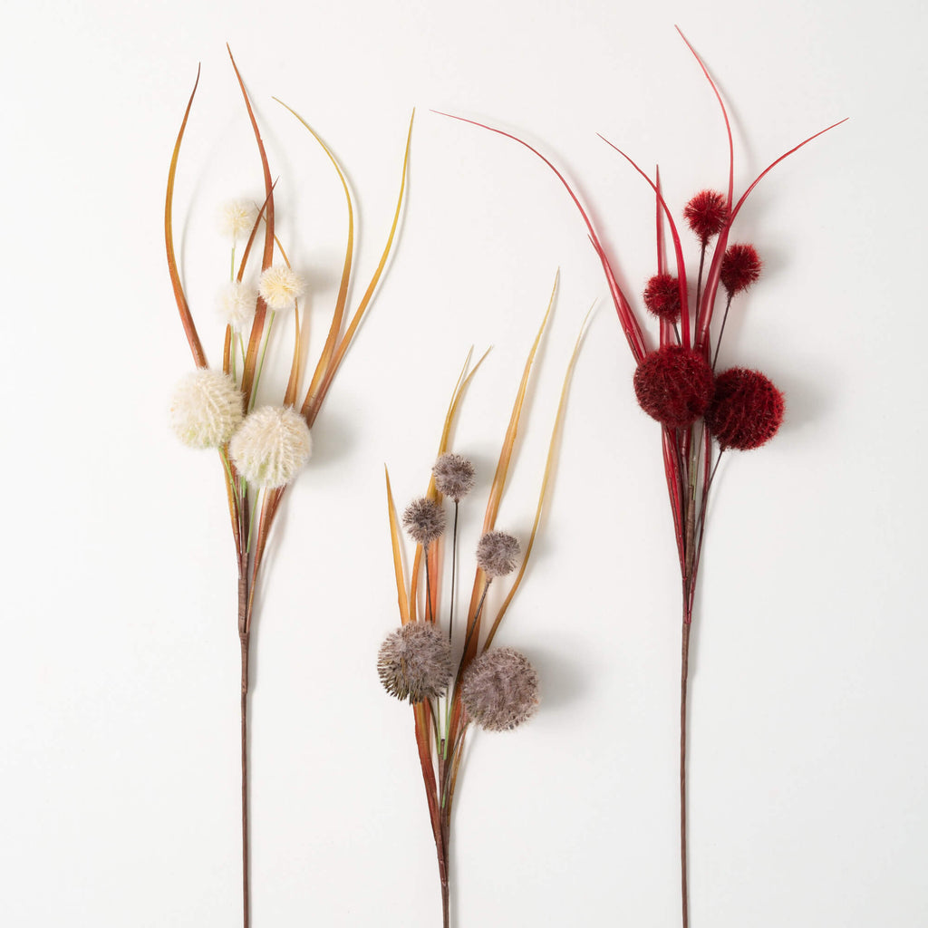 Pom Pom Grass Spray Trio      