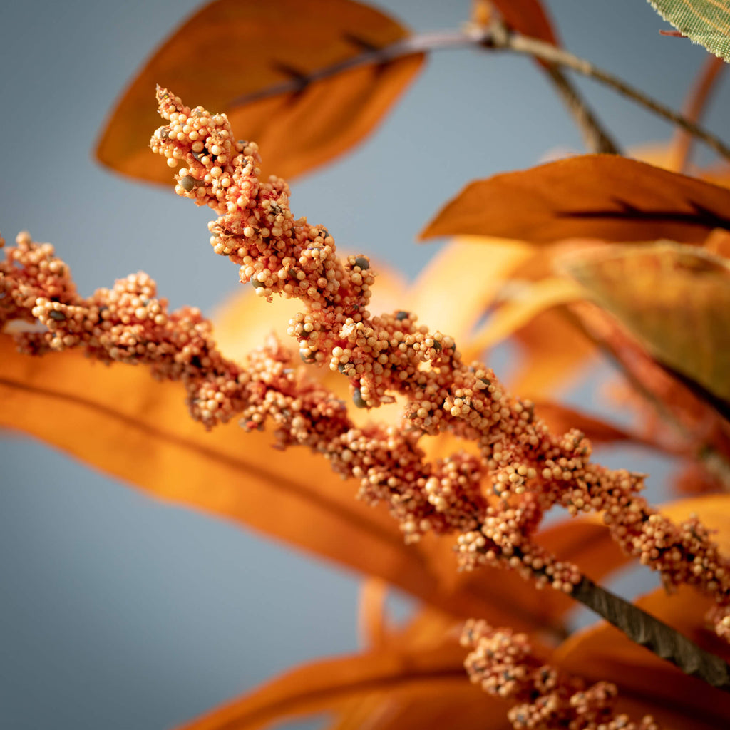 Fall Leaf & Seed Taper Ring   