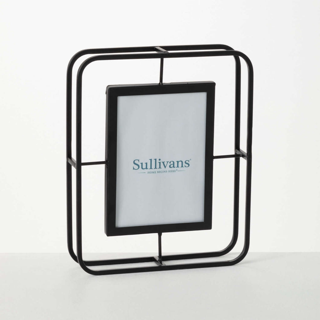 Modern Black Wire Frame       