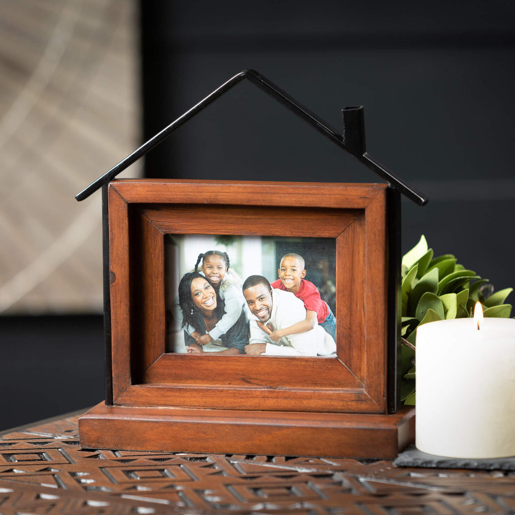 Modern House Photo Frame Set 2