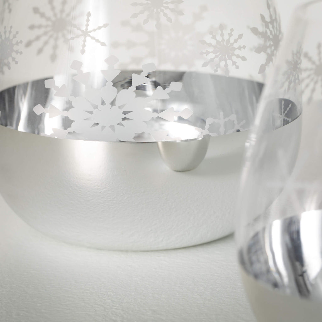 Snowflake Candleholder Set 2  