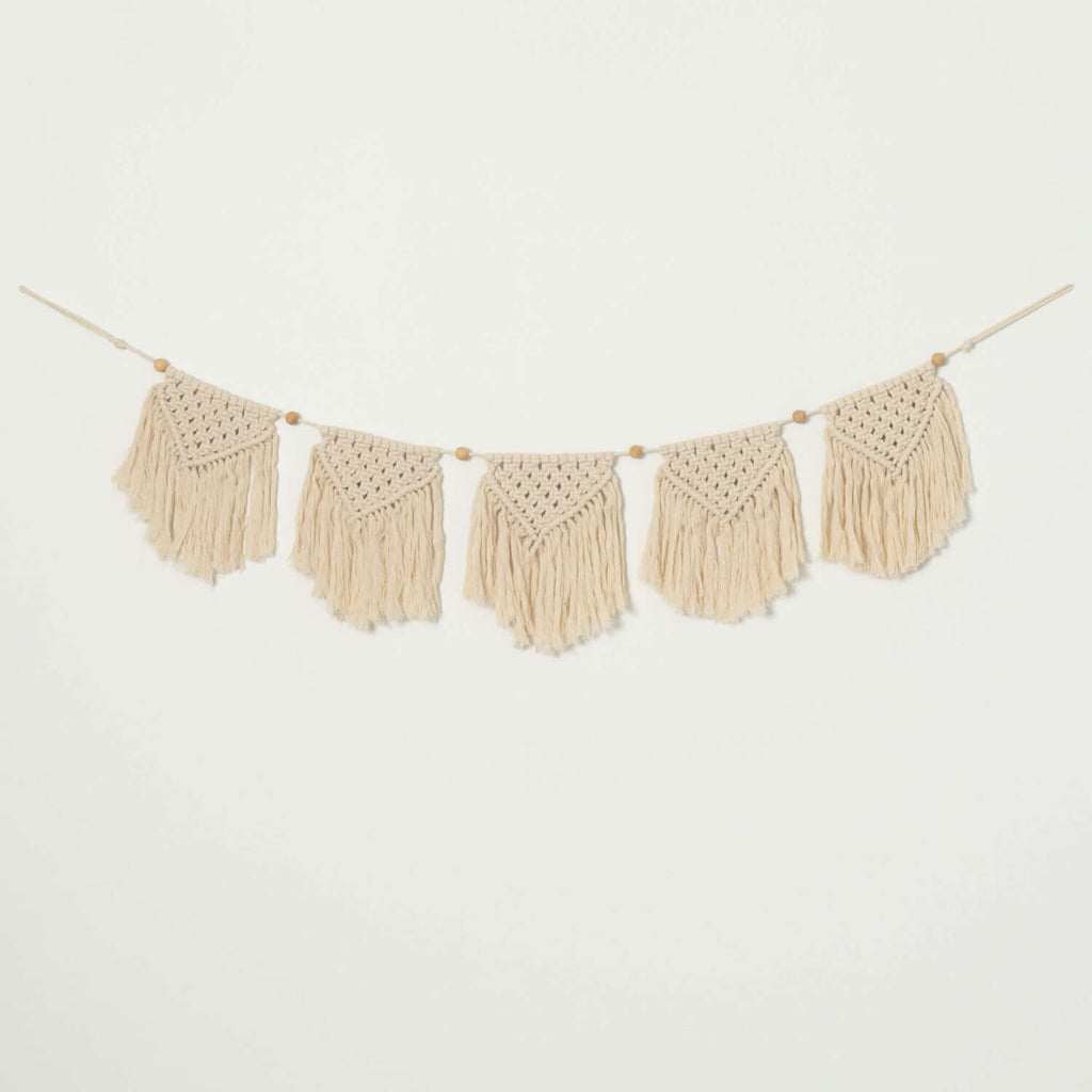 Woven Macrame Garland         