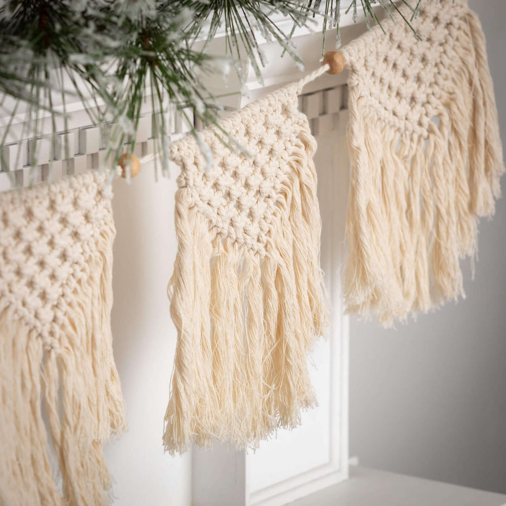 Woven Macrame Garland         