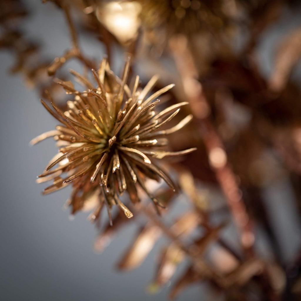 Burnished Gold Foliage Wreath 