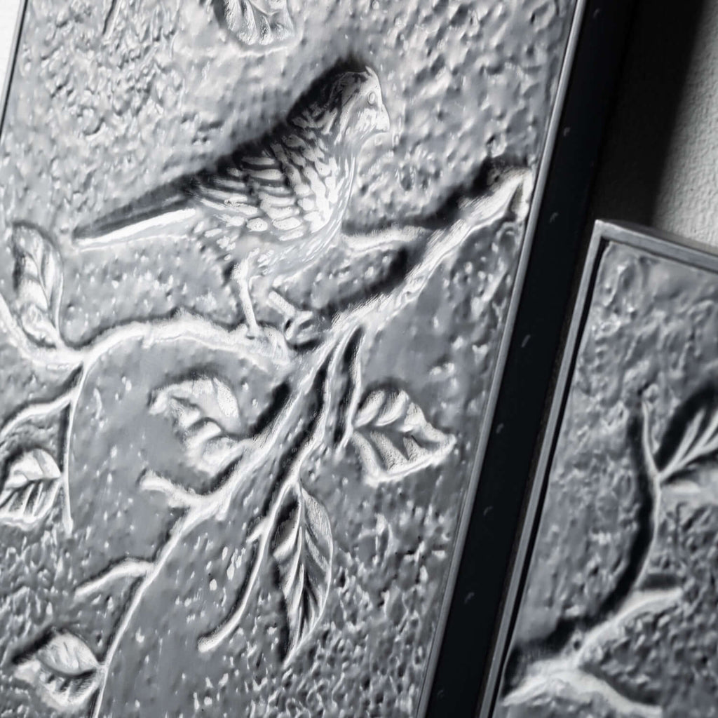 Bird & Botanic Etched Panels  