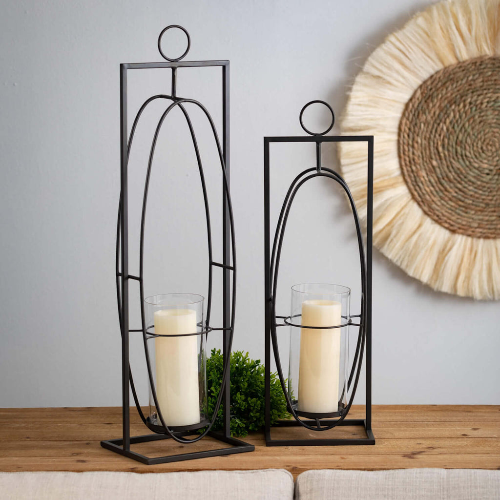 Oversized Sconce Holder Set/2 