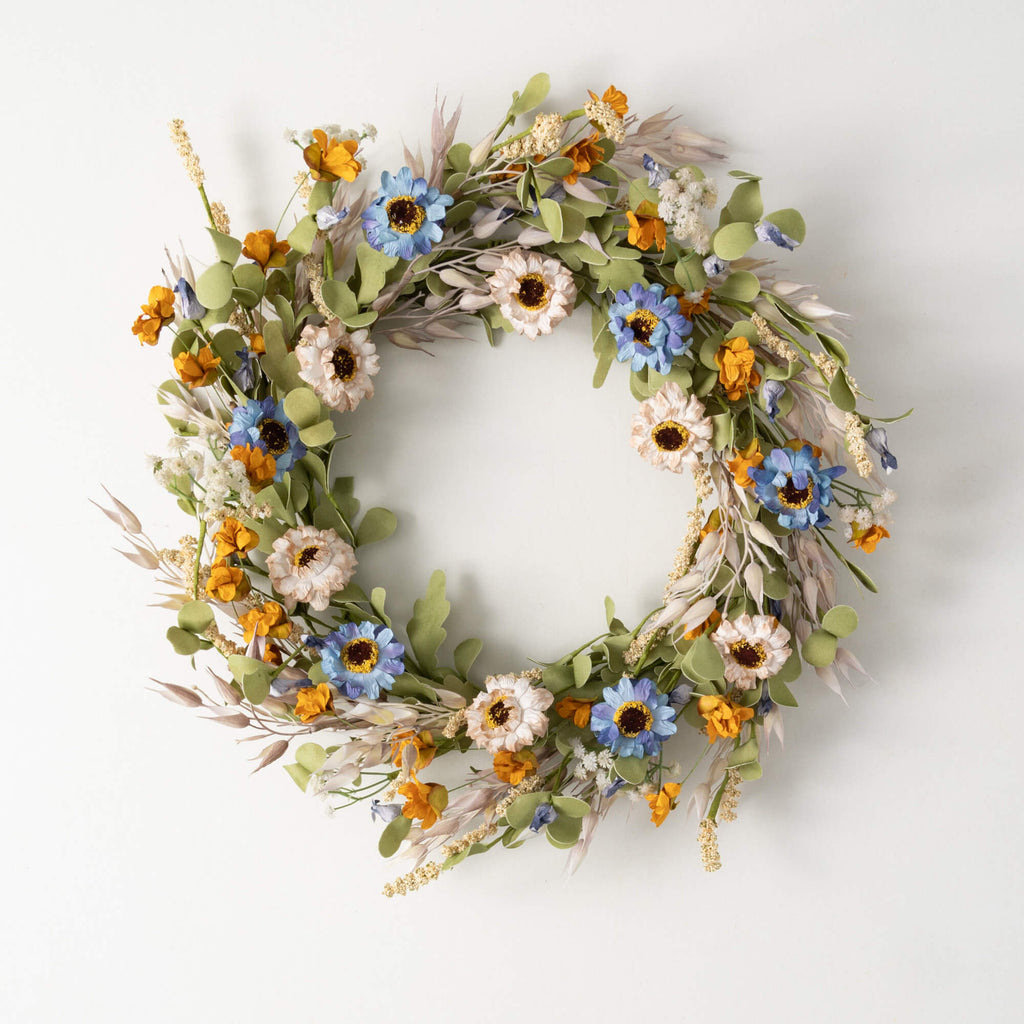 Summer Wildflower Wreath      