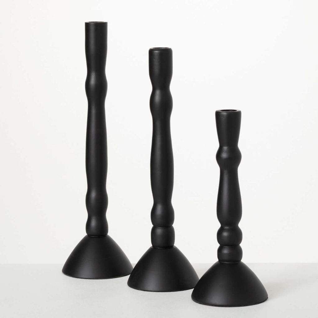 Sleek Taper Candlestick Holder