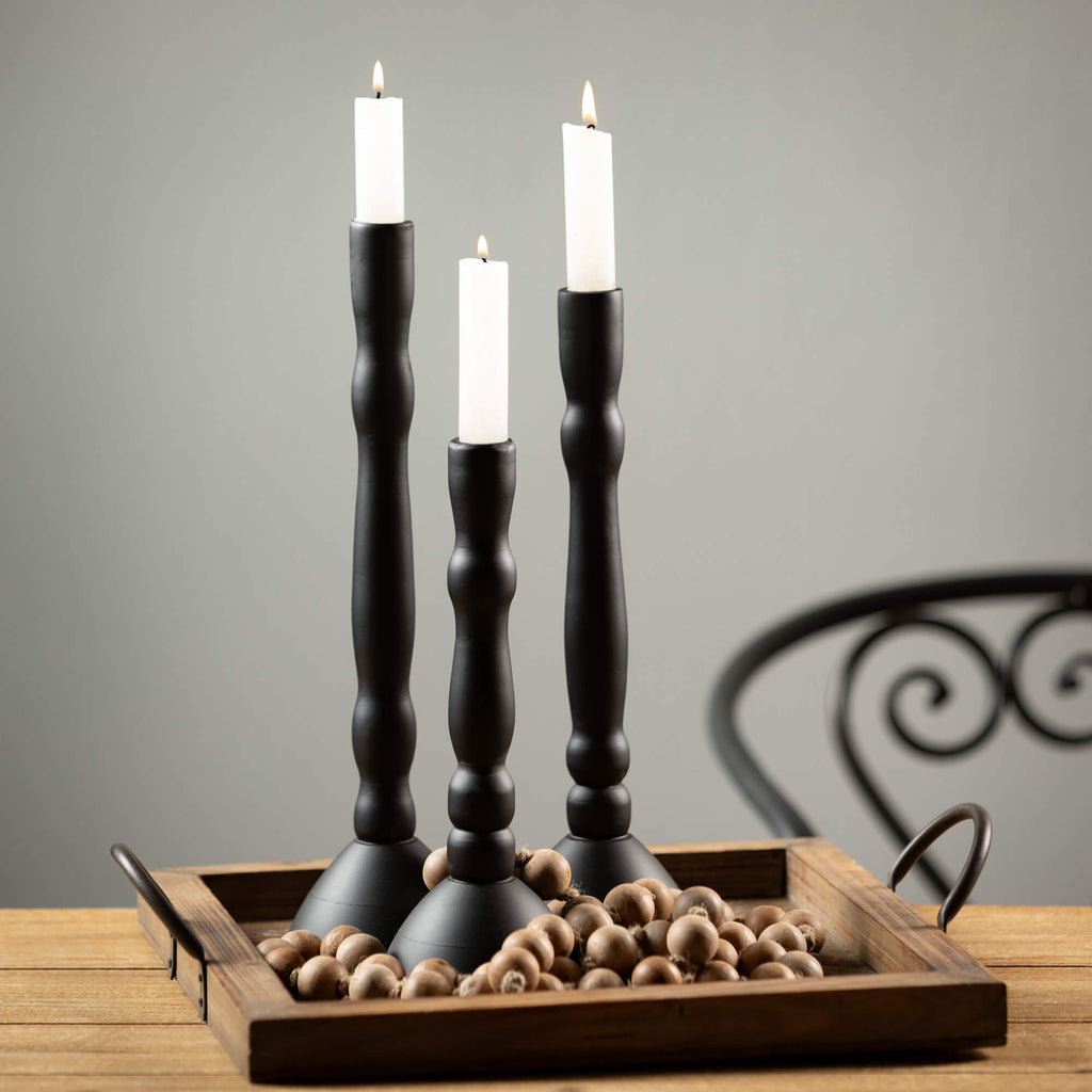 Sleek Taper Candlestick Holder