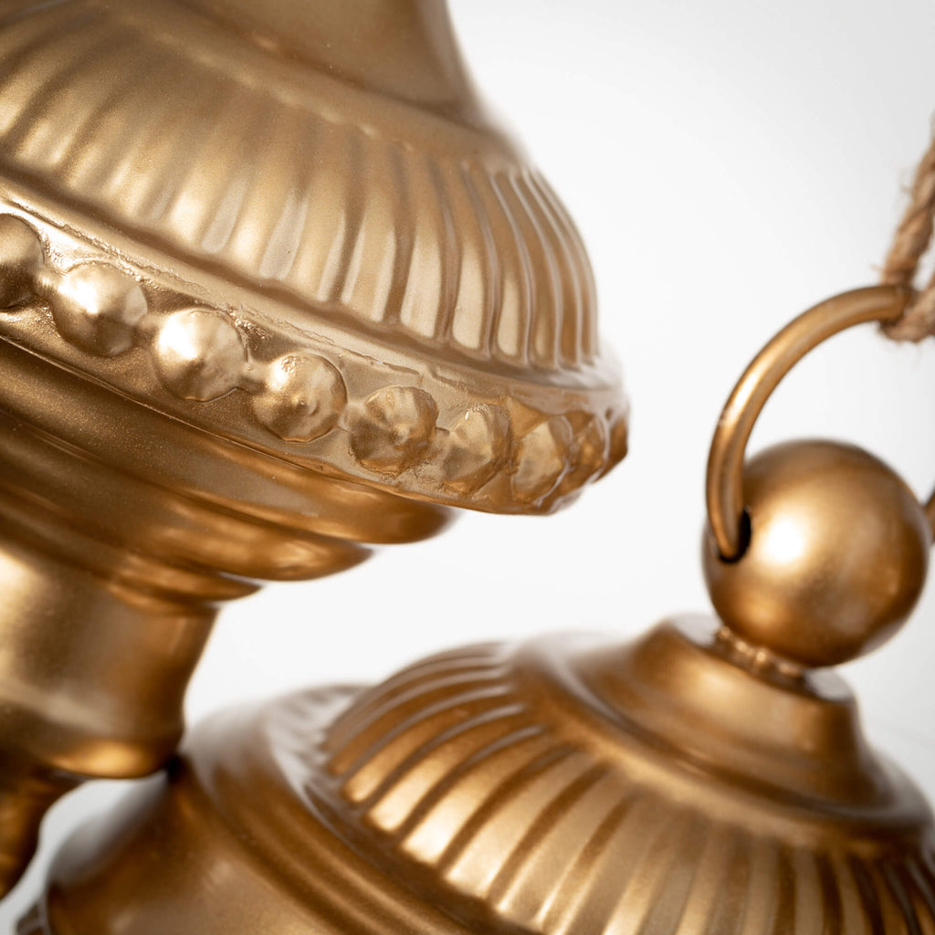 Vintage Gold Finial Ornaments 