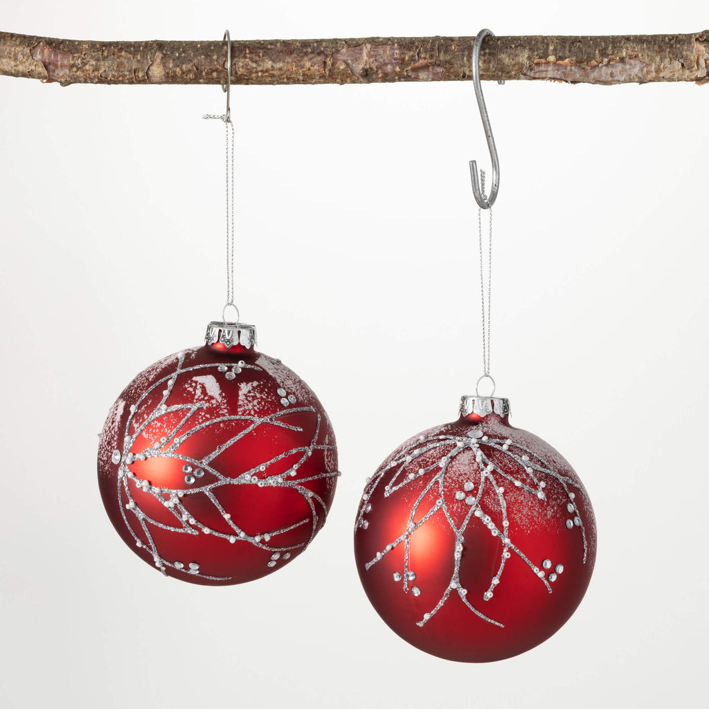 Berry Ornament Set Of 2       