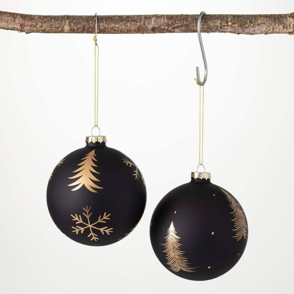 Night Sky Ball Ornament Set   