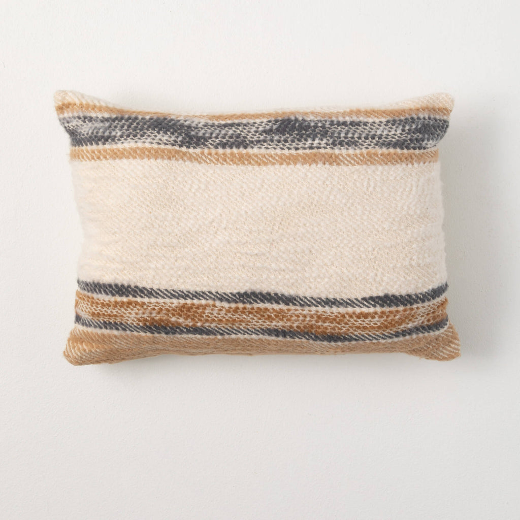 Rustic Linen Cream Pillow     