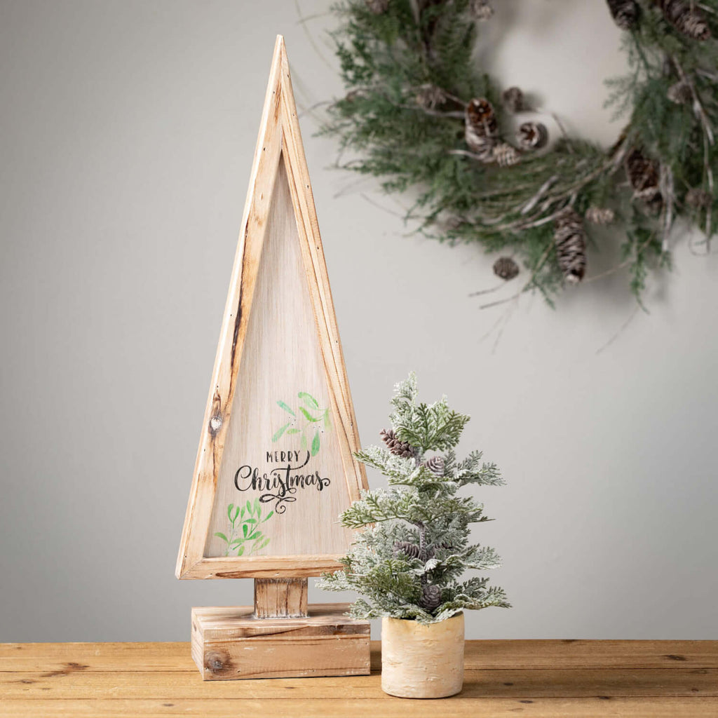 Merry Christmas Cone Tree Set 