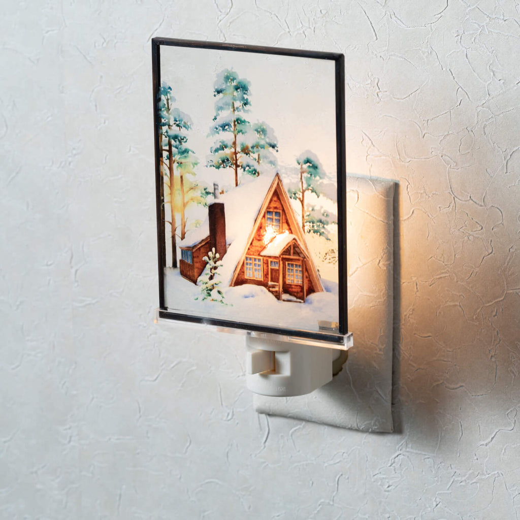 Cabin Scene Nightlight        