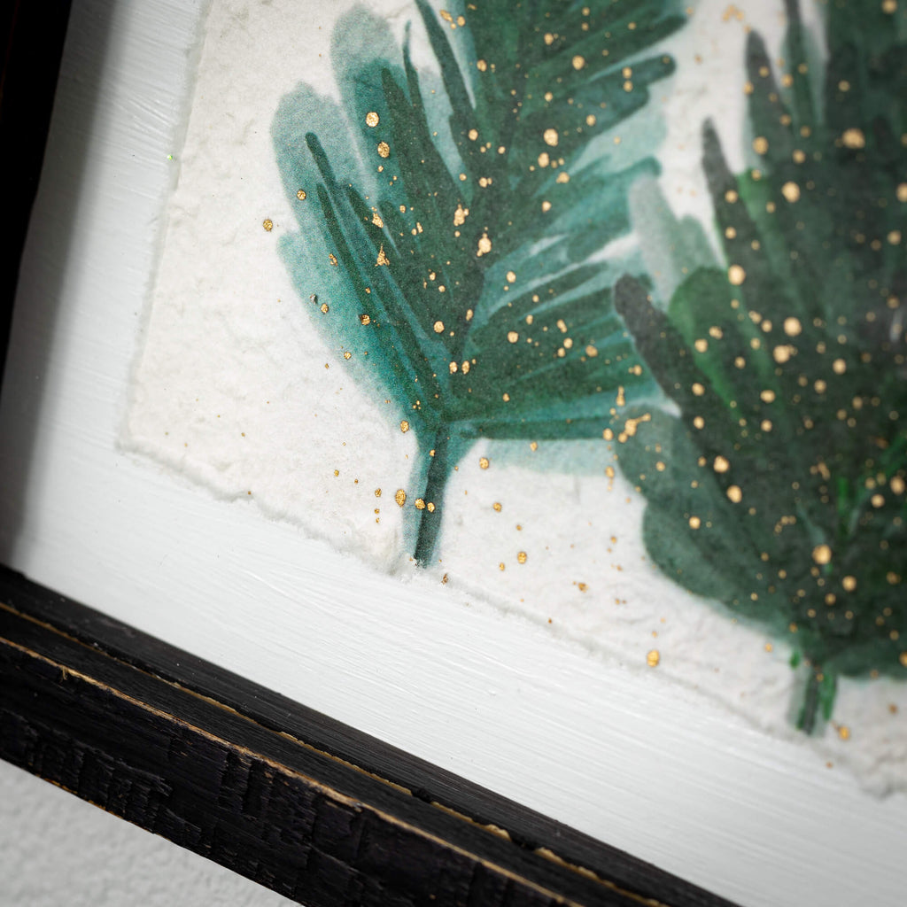 Pine Tree Watercolor Wall Art 