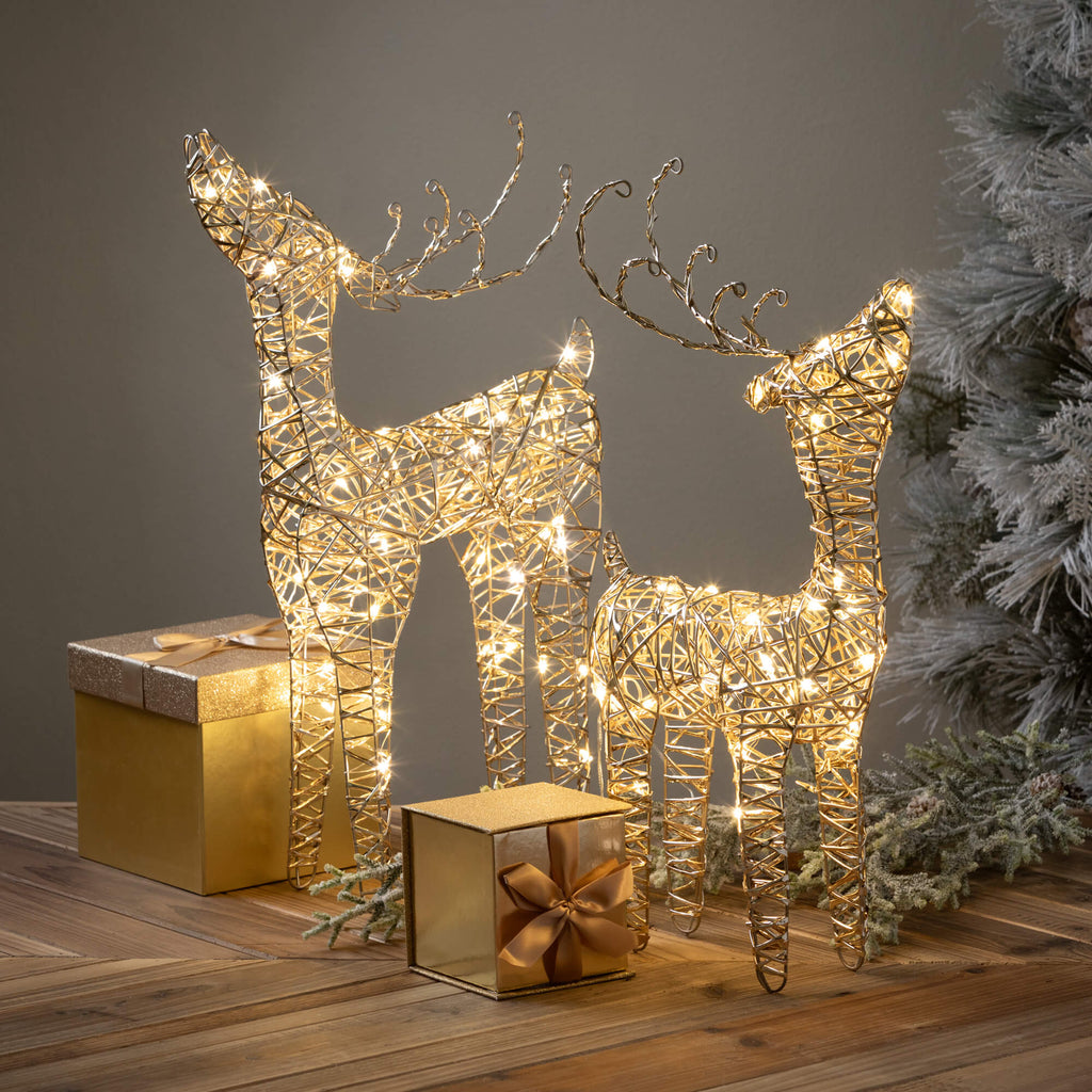 Indoor Outdoor Led Reindeers  