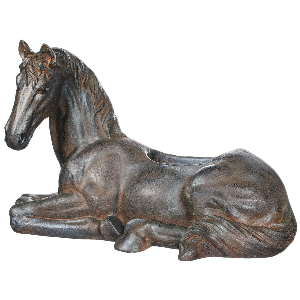 Resting Horse Planter         