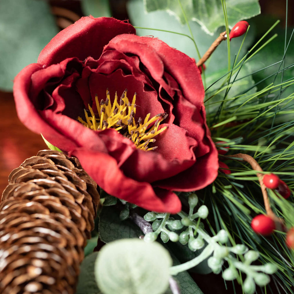 Eucalyptus And Rose Pick      