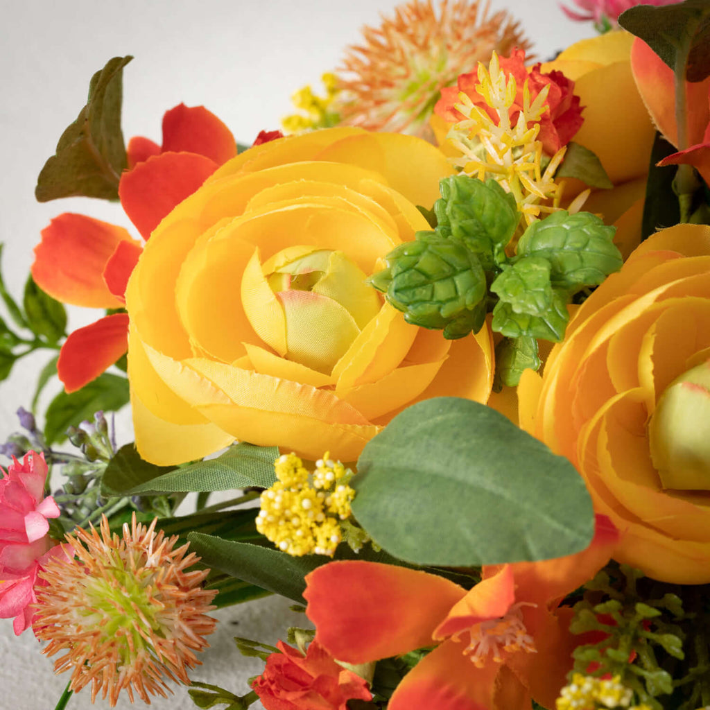 Blooming Ranunculus Half Orb  