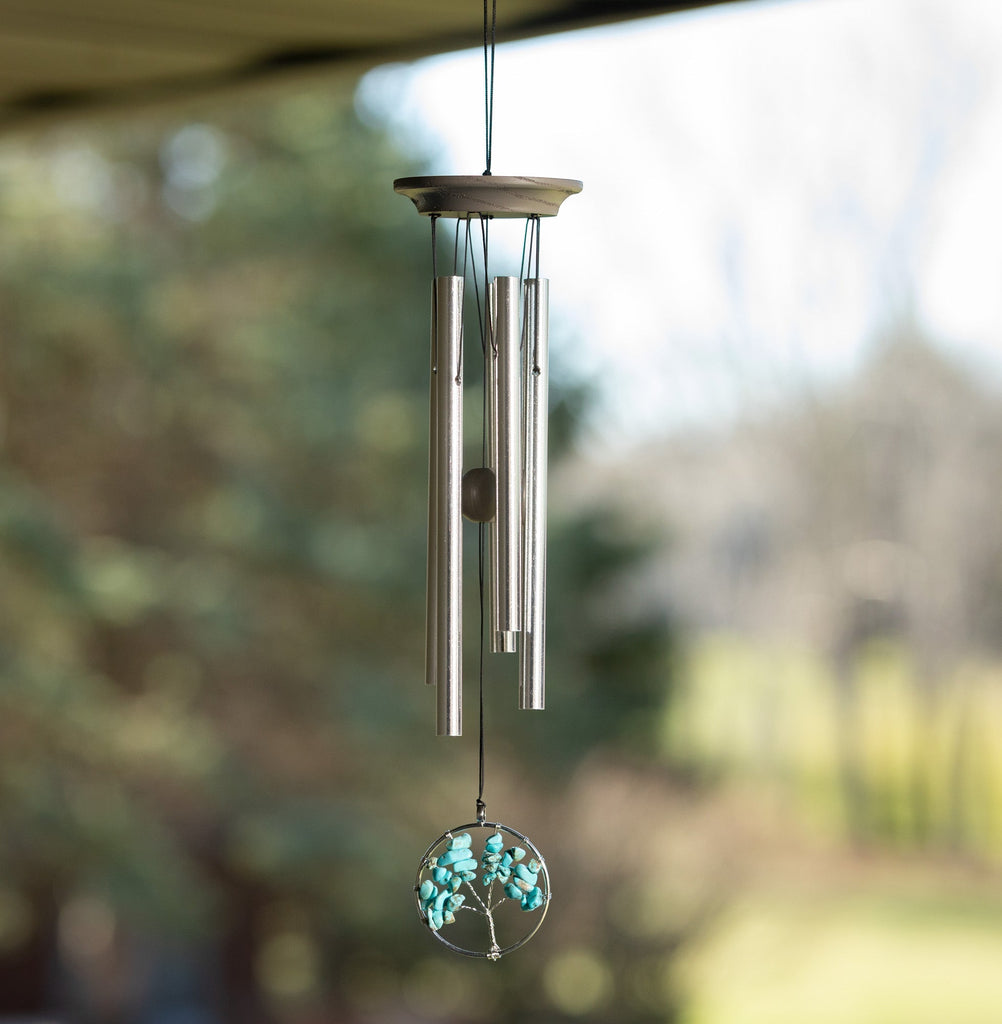 Serenity Tree  Chime™ - Small, Turquoise