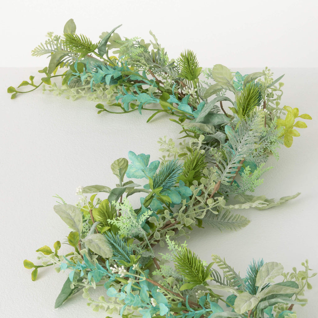 Mixed Botanical Accent Garland