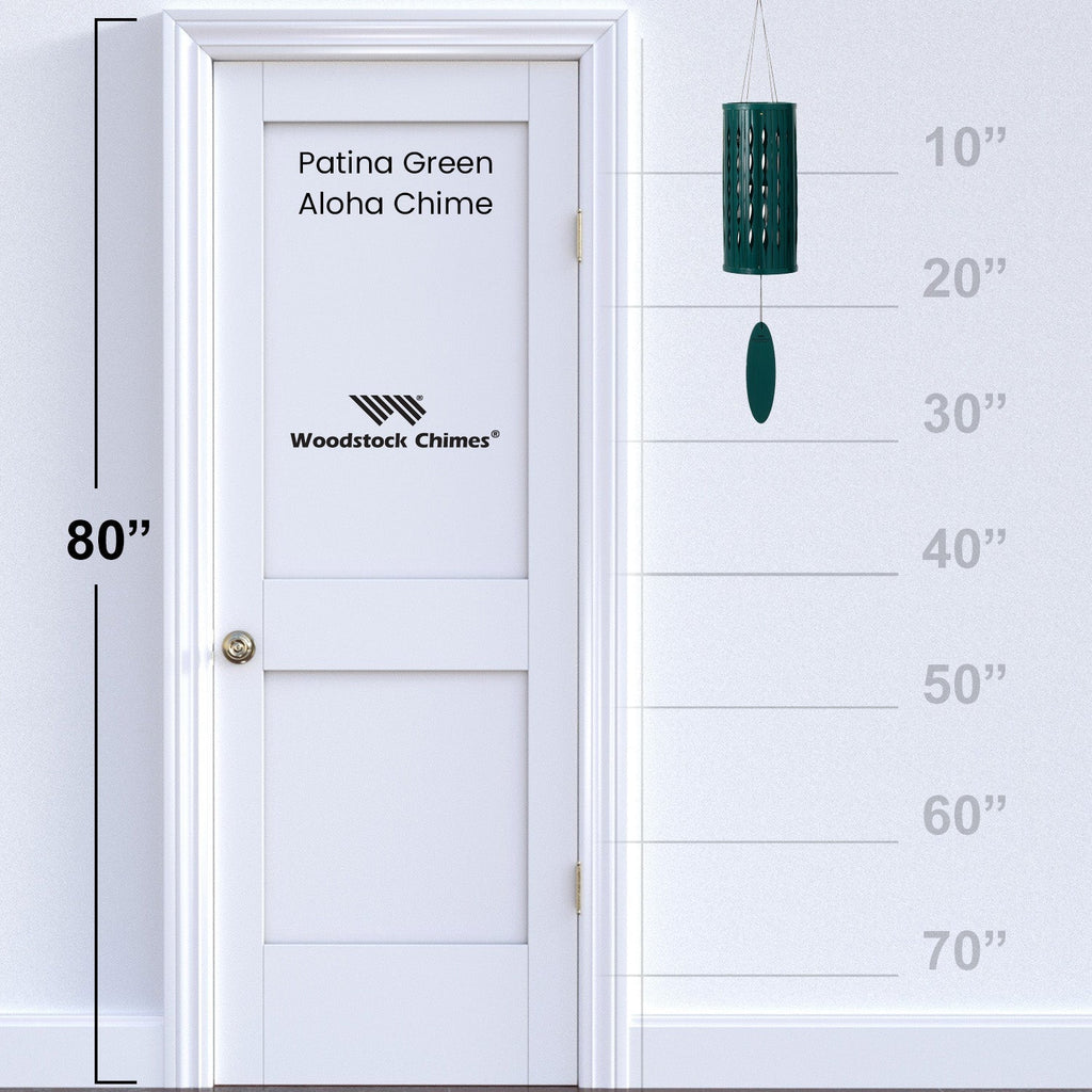 Aloha Chime™ - Patina Green proportion image