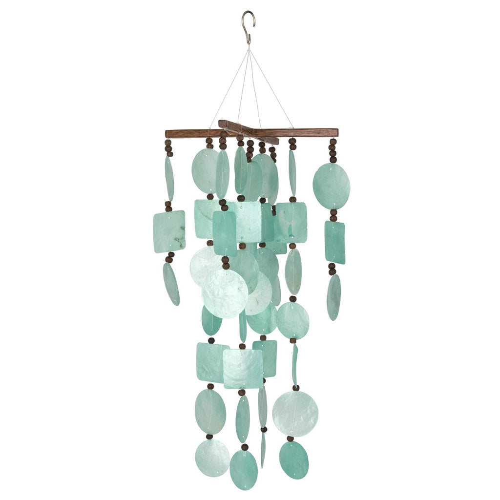 Capiz Chime - Aqua full product image