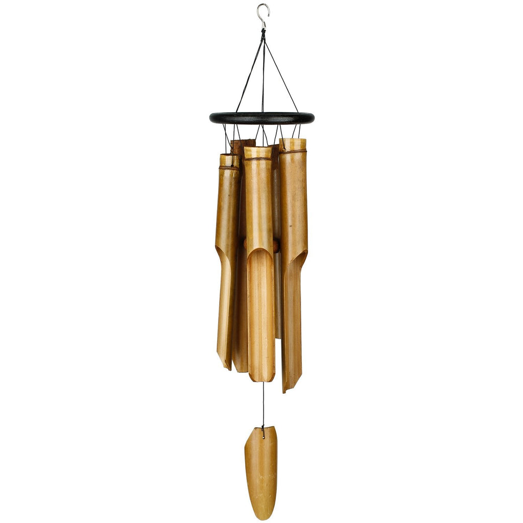 Black Ring Bamboo Chime - Large full product image