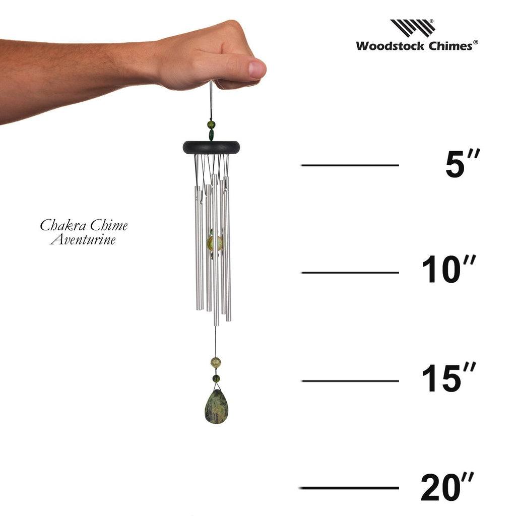 Chakra Chime - Aventurine proportion image