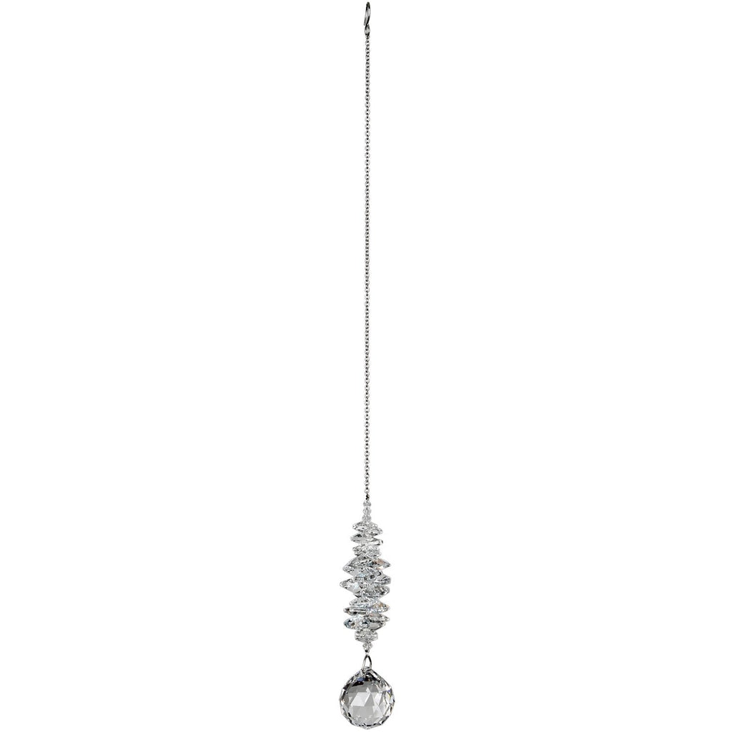 Crystal Grand Cascade Suncatcher - Ice full product image