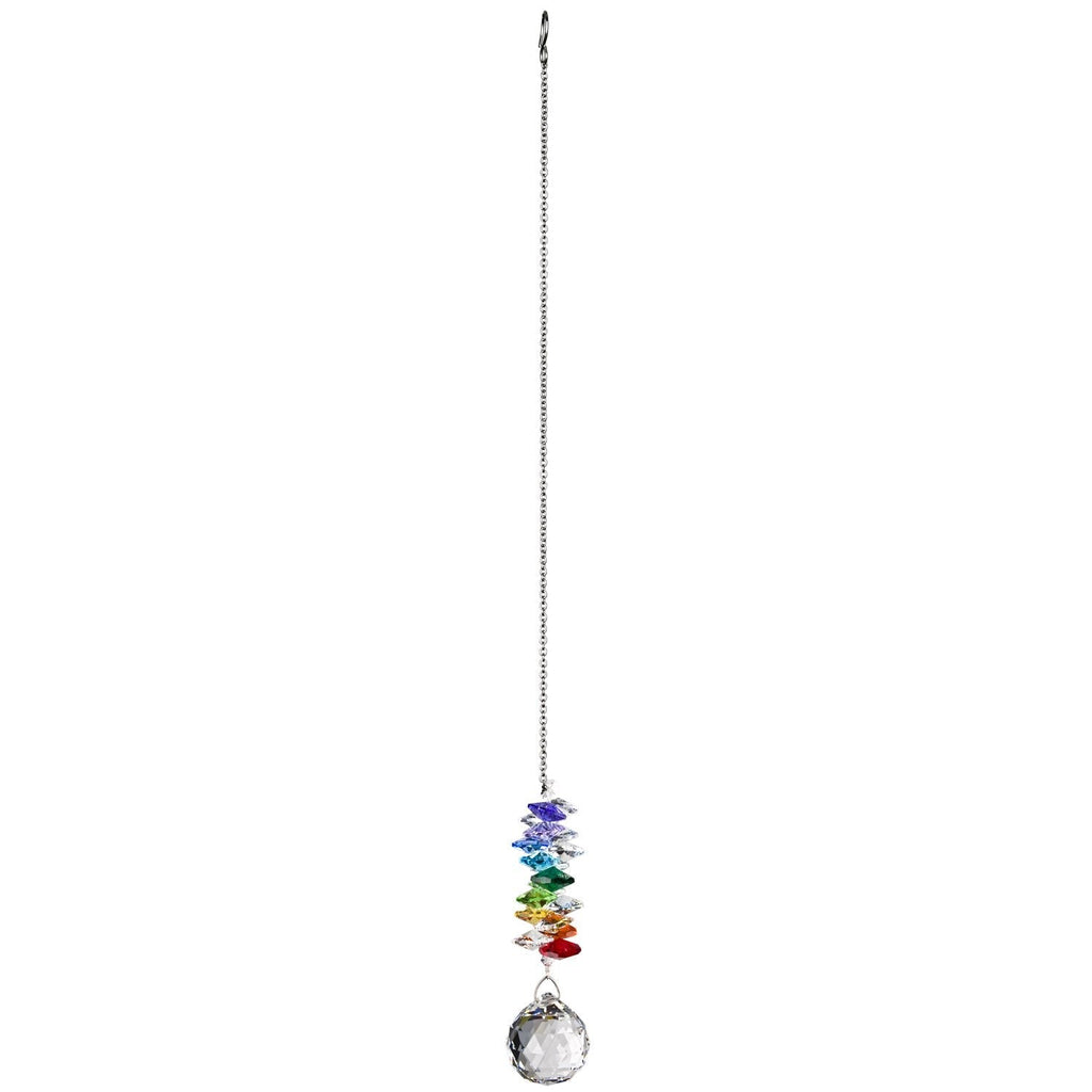 Crystal Grand Cascade Suncatcher - Rainbow full product image