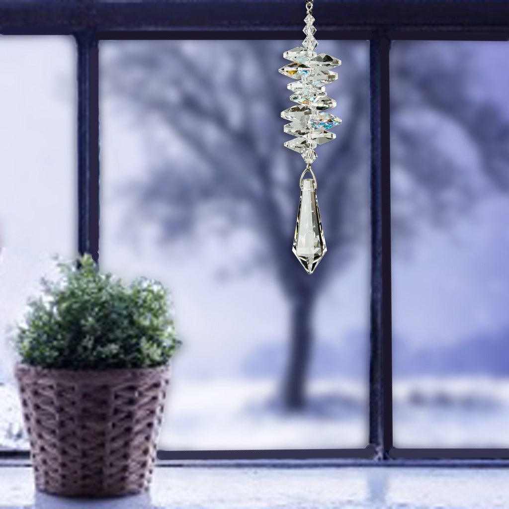 Crystal Ice Cascade Suncatcher - Icicle lifestyle image