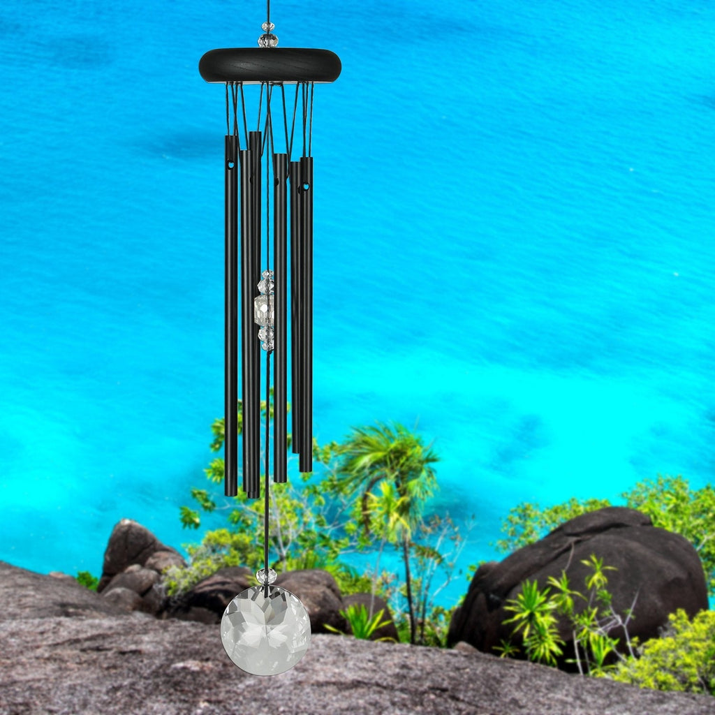 Crystal Meditation Chime - Black lifestyle image