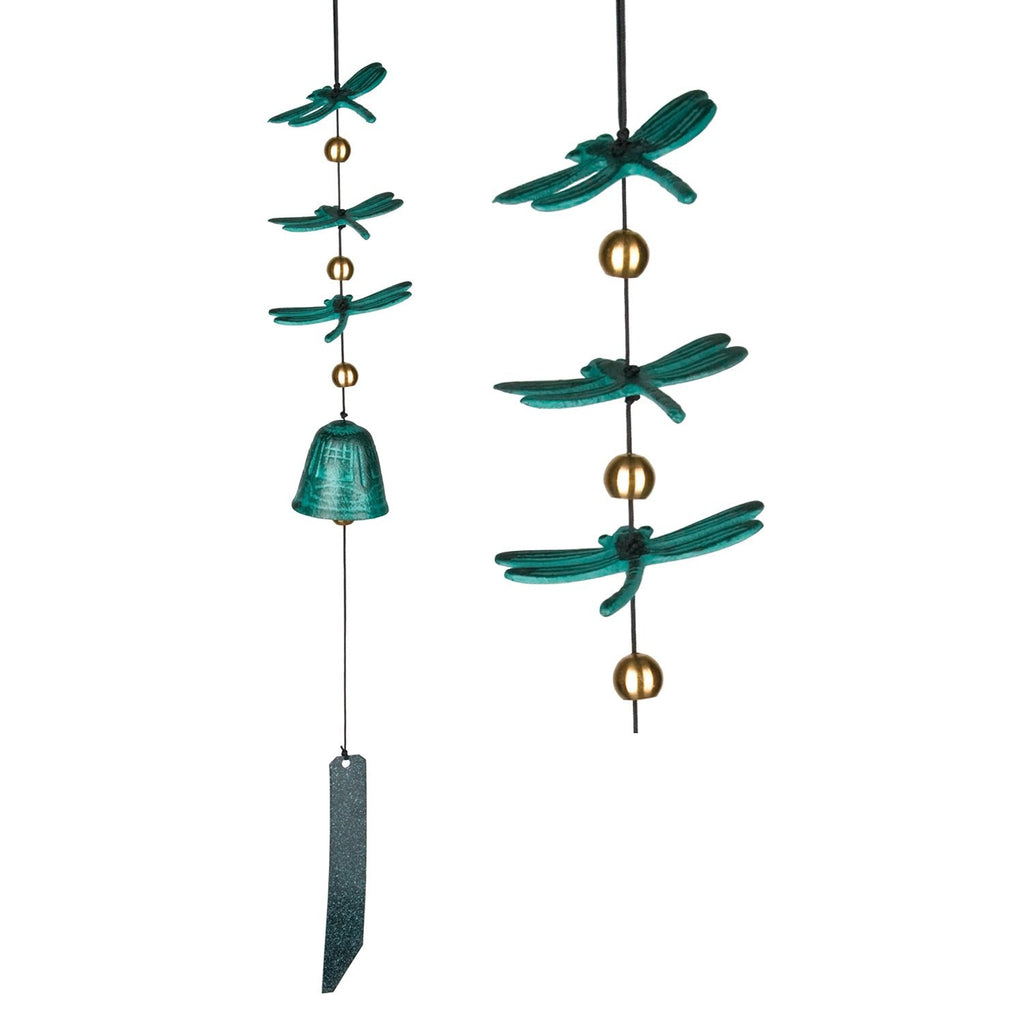 Habitats - Dragonfly Windbell, Verdigris main image