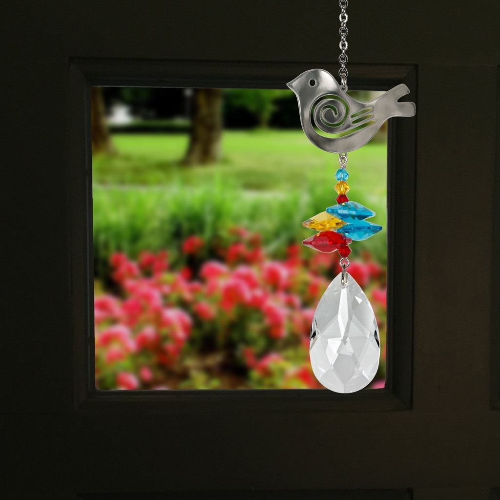 Crystal Fantasy Suncatcher - Bird lifestyle image