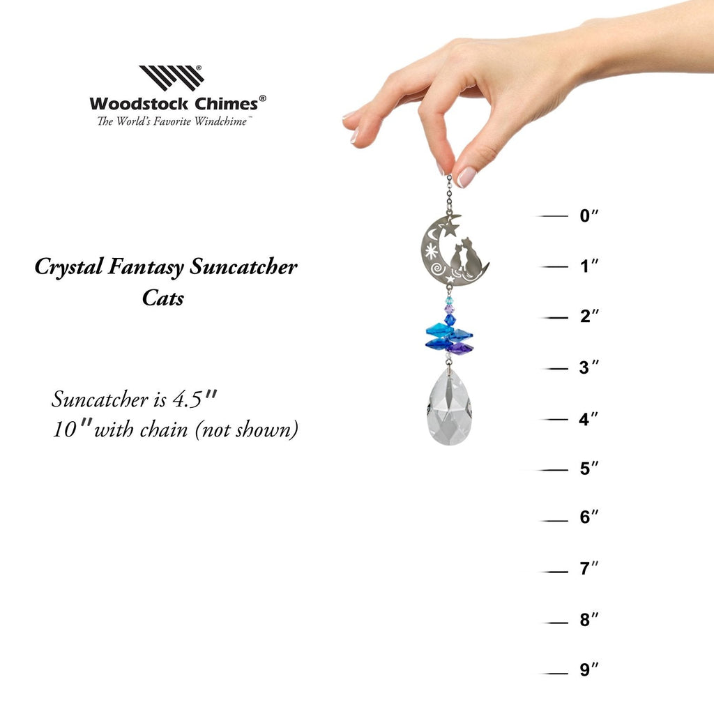 Crystal Fantasy Suncatcher - Cats proportion image