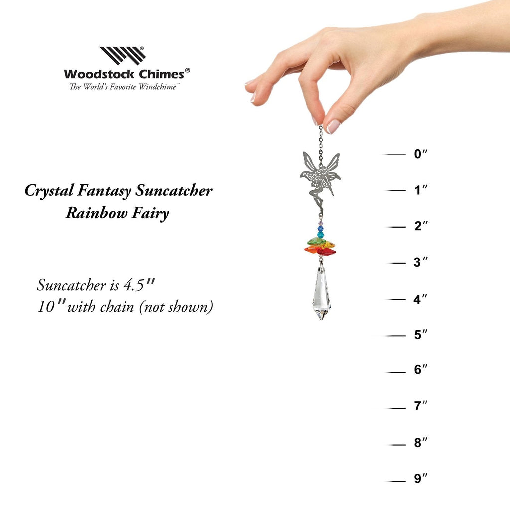 Crystal Fantasy Suncatcher - Rainbow Fairy proportion image