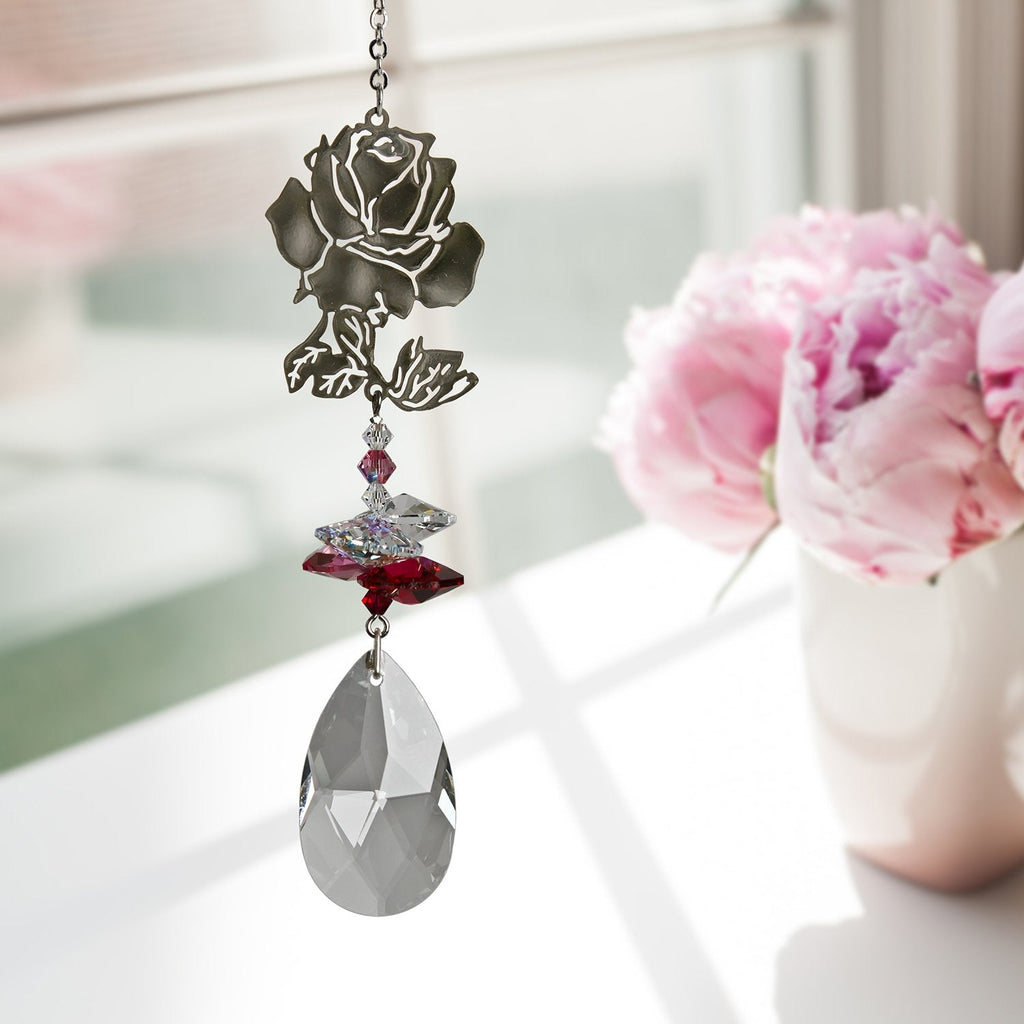 Crystal Fantasy Suncatcher - Rose lifestyle image