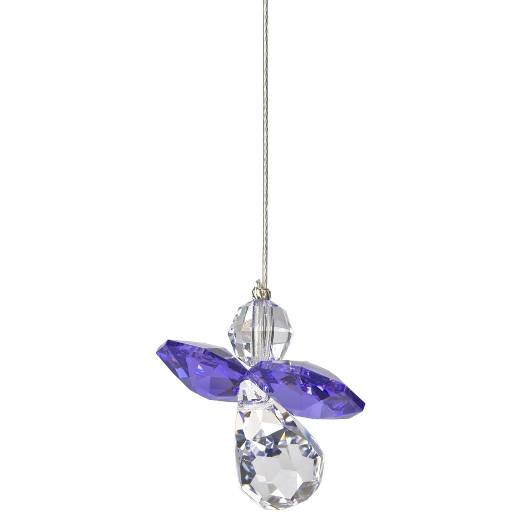 Crystal Guardian Angel Suncatcher - Amethyst (February) alternate product image