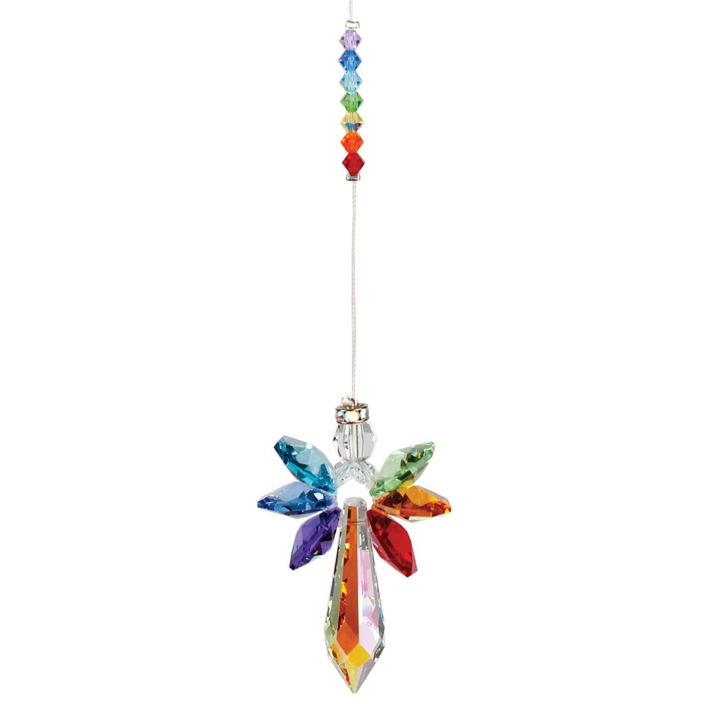 Crystal Guardian Angel Suncatcher - Large, Chakra alternate product image