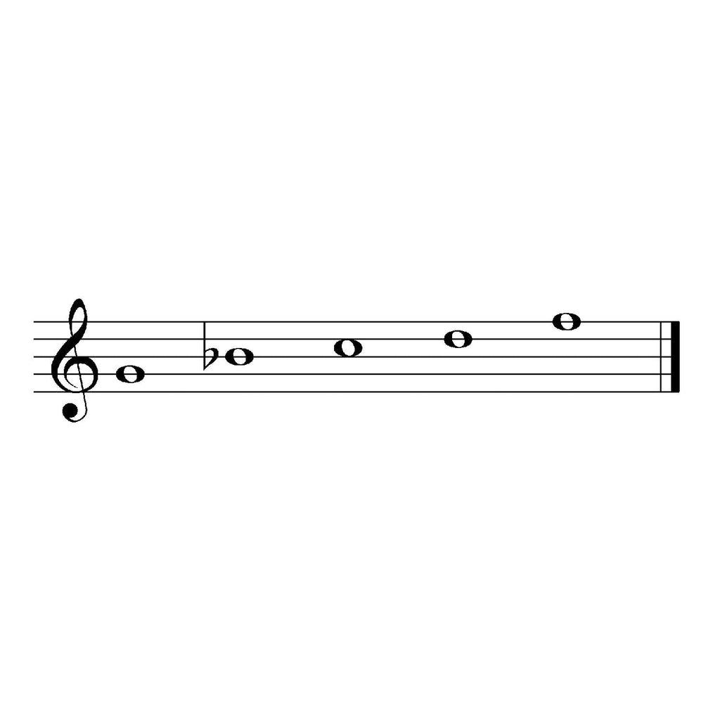 Chimes of Polaris - Black/Black musical scale